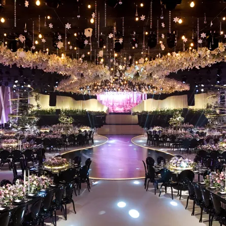 ديكور فخم في العرس