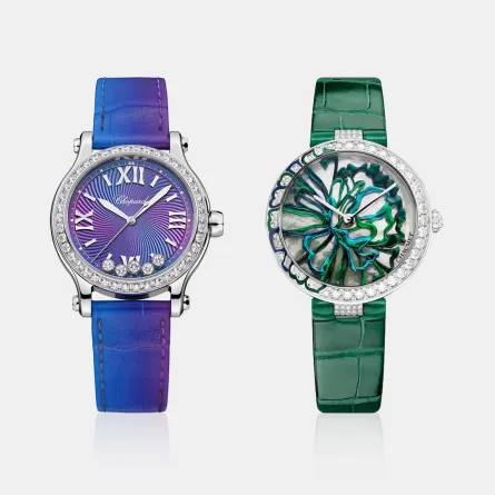 ساعات جلد ملونة من أشهر الدور العالمية لصيف 2024