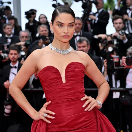 شانينا شايك Shanina Shaik في مهرجان كان السينمائي 2024 (مصدر الصورة: Lionel Hahn/Getty Images)