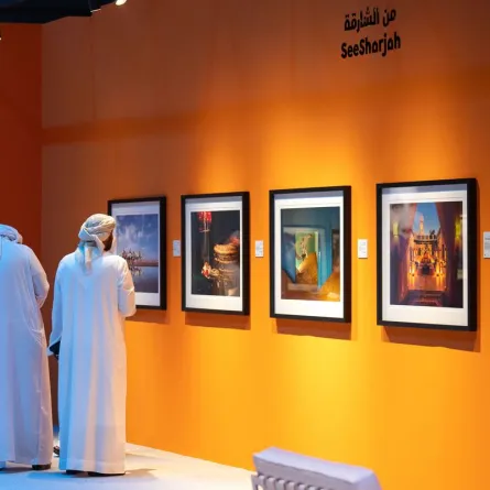 مسابقة "من الشارقة". الصورة من مكتب الشارقة الإعلامي