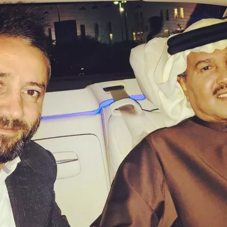 محمد عبده وشربل دوميط- الصورة من حساب شربل على إنستغرام