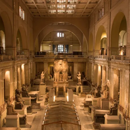 جد توت عنخ آمون.. الكشف عن وجه أغنى رجل عاش على الإطلاق لأول مرة من 3400 عام - الصورة من موقع وزارة السياحة والآثار المصرية