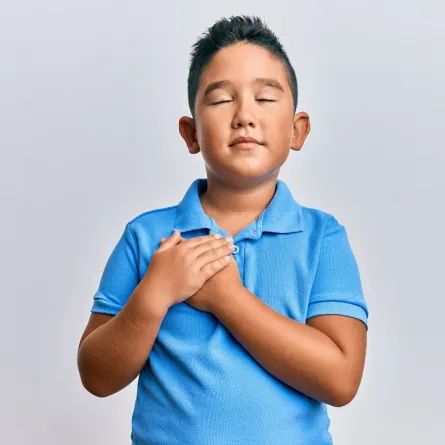 صورة لطفل يشعر بدوخة وعدم إتزان