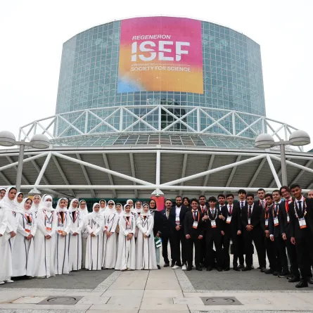 معرض آيسف - مصدر الصورة حساب موهبة على منصة إكس