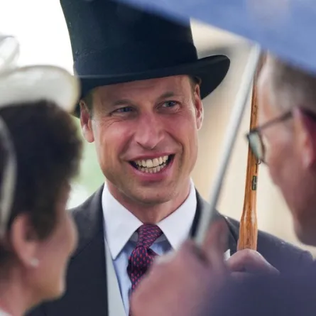 الأمير ويليام Prince William في حفل الحديقة (مصدر الصورة : Yui Mok / POOL / AFP)