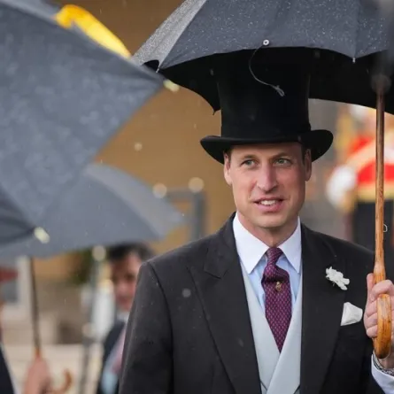 الأمير ويليام Prince William في حفل الحديقة (مصدر الصورة: Yui Mok / POOL / AFP)
