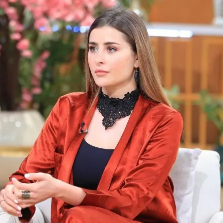 عائشة بن أحمد في برنامج معكم منى الشاذلي- الصورة من حسابها على إنستغرام