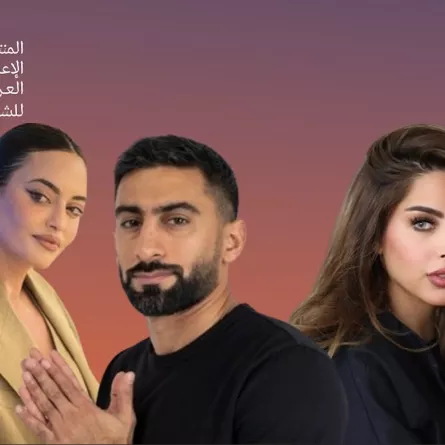  أنس بوخش وكارن وازن وفوز الفهد - مصدر الصورة إنستغرام منتدى دبي للإعلام 