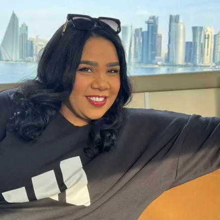 شيماء سيف - الصورة من صفحتها على فيسبوك