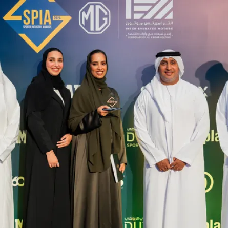مجلس أبوظبي الرياضي يحصد 6 جوائز. الصورة من مكتب أبوظبي الإعلامي