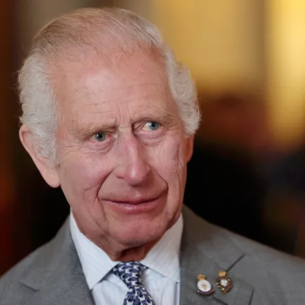 الملك تشارلز King Charles في قصر باكنغهام (مصدر الصورة: Chris Jackson / POOL / AFP)