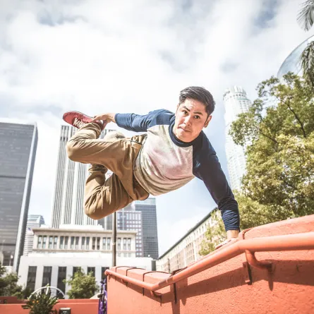 رياضة الباركور بين الفوائد والمخاطر