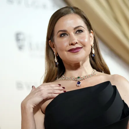 ريا ابي راشد في حفل جوائز البافتا 2024 (مصدر الصورة:  Scott Garfitt/BAFTA via Getty Images)