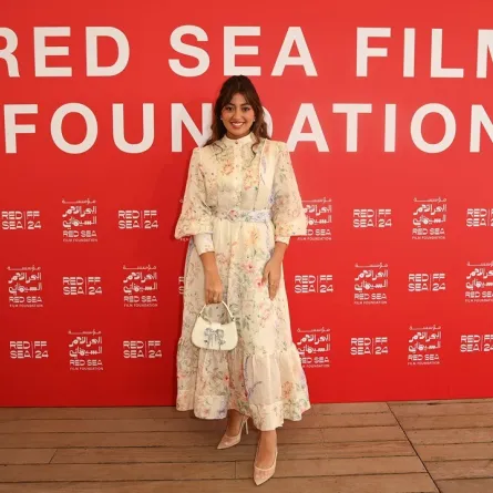 ماريا بحراوي Maria Bahrawi مهرجان كان السينمائي 2024 (مصدر الصورة:Eamonn McCormack/Getty Images for Red Sea International Film Festival)