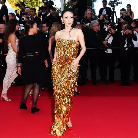 جيسيكا وانغ في مهرجان كان السينمائي 2024 (مصدر الصورة :Gisela Schober/Getty Images ) 