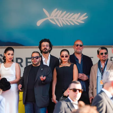 أبطال وصناع فيلم نورة - تصوير يوسف بوهوش