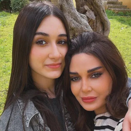 سيرين عبد النور وابنتها تاليا- الصورة من حساب سيرين على إنستغرام