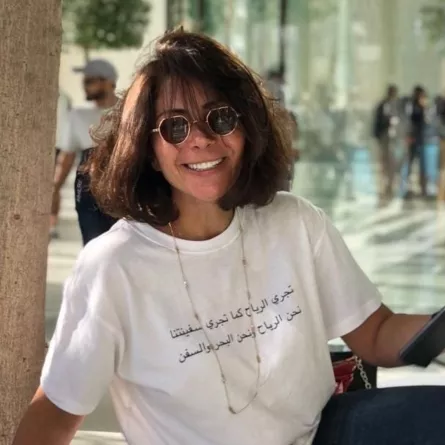 منى زكي- الصورة من حسابها على إنستغرام