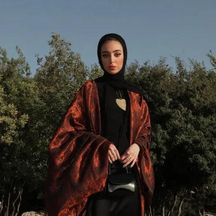 مدونة الموضة لينا الغوطي - الصورة من حسابها على إنستغرام