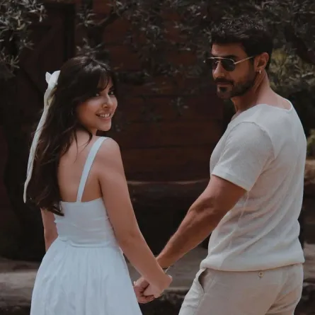 سارة أبي كنعان ووسام فارس - الصورة من حساب سارة على إنستغرام