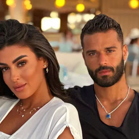 ميرنا نور الدين وزوجها - الصورة من حساب ميرنا على انستغرام