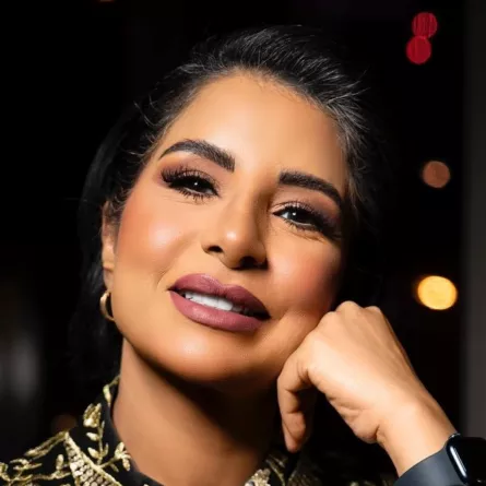 مي البلوشي -الصورة من حسابها على الانستغرام