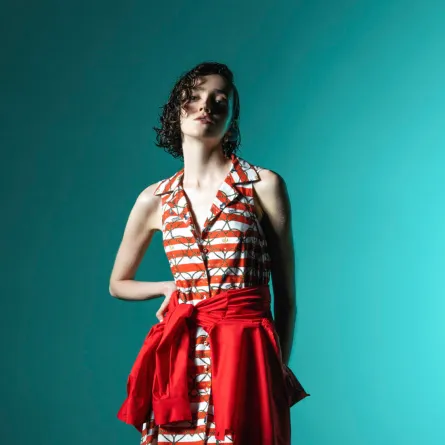 فستان من أليساندرو إنريكيز Alessandro Enriquez - الصورة من Launchmetrics/Spotlight ©