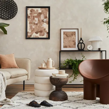 ديكورات مميزة في غرفة المعيشة