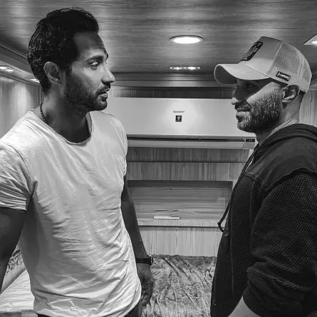 أحمد فهمي وكريم فهمي - الصورة من حساب كريم فهمي على إنستغرام