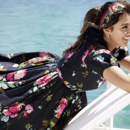 ماريا بحراوي من جلسة تصوير غلاف سيدتي