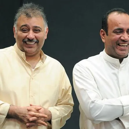 حسن البلام وأحمد العونان- الصورة من حسابه على الانستغرام