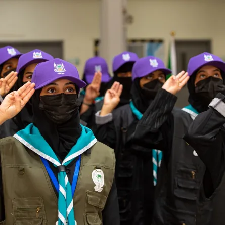 فتيات الكشافة