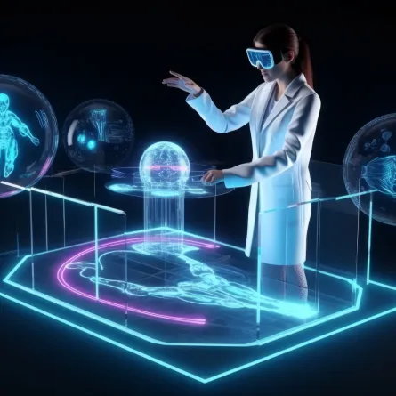 الذكاء الاصطناعي في خدمة الطب - الصورة من freepik