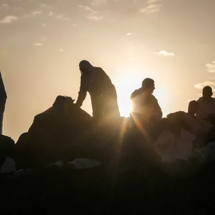 وقفة الحجاج بيوم عرفة - ( الصورة من AHMAD AL-RUBAYE AFP)