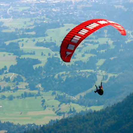 اختيار الوجهة السياحية المناسبة لممارسة رياضة القفز بالمظلات 