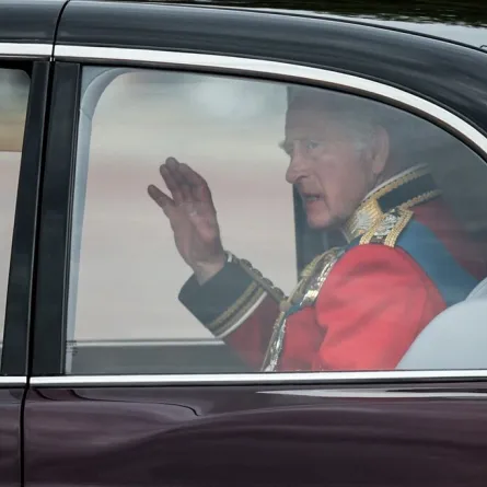 الملك تشارلز  King Charles  في حفل Trooping the Colour العام المنصرم (مصدر الصورة: Adrian DENNIS / AFP)