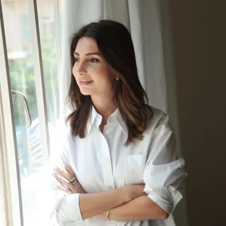 المصممة نور صقال