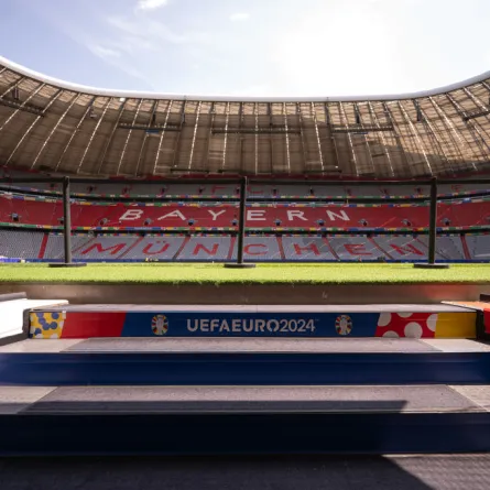 الملاعب - مصدر الصورة الحساب لرسمي على منصة إكس لـ - UEFA EURO 2024 DE