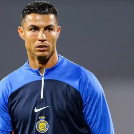 كريستيانو رونالدو Cristiano Ronaldo في أرض الملعب (مصدر الصورة: Mohammed ALSHEHRI / AFP)