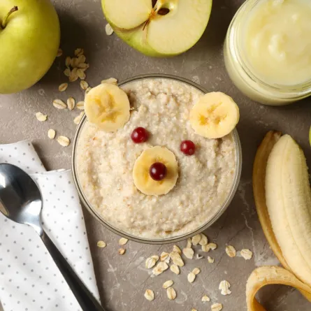 صورة طعام الرضيع الصلب