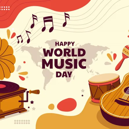 اليوم العالمي للموسيقى - المصدر موقع freepik