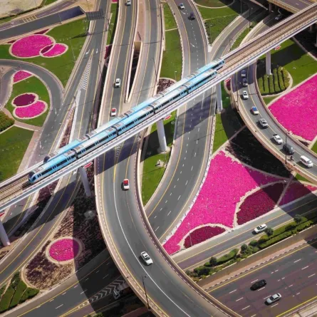 طرق دبي. الصورة من wam