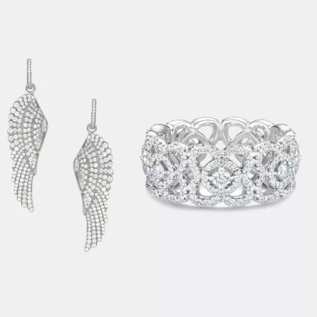 مجوهرات أحادية اللون