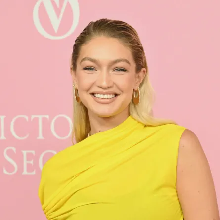 جيجي حديد Gigi Hadid في حفل فيكتوريا سيكريت عام 2023 (مصدر الصورة: ANGELA WEISS / AFP)