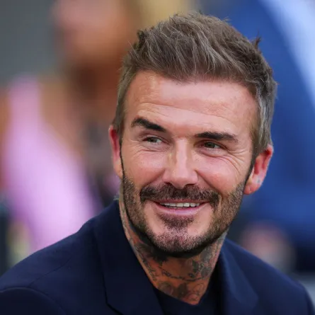 ديفيد بيكهام في ملعب تشيس في فورت لودرديل، فلوريدا (David Beckham at Chase Stadium in Fort Lauderdale, Florida). مصدر الصورة: Megan Briggs/Getty Images/AFP