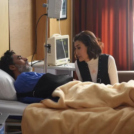 محمد علاء وغادة عبدالرازق من صيد العقارب - الصورة من المكتب الإعلامي للمتحدة