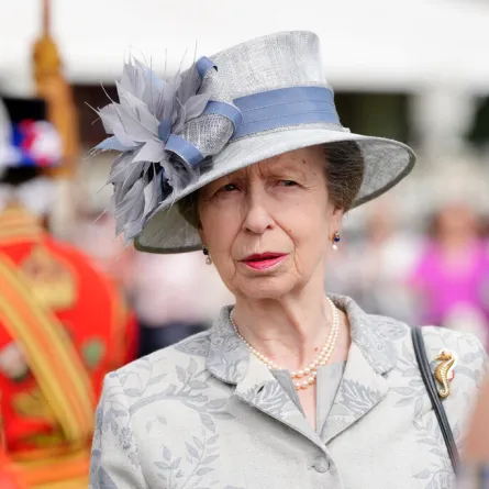 الأميرة آن Princess Anne في قصر باكنغهام (مصدر الصورة: Jonathan Brady / POOL / AFP)