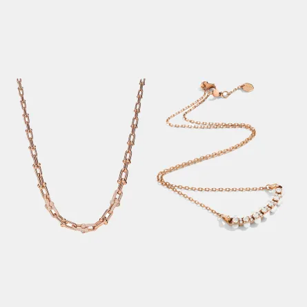 سلاسل ذهب بدون دلايات