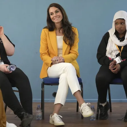 أميرة ويلز كيت ميدلتون Britain's Catherine, Princess of Wales (مصدر الصورة: Kin Cheung / POOL / AFP)