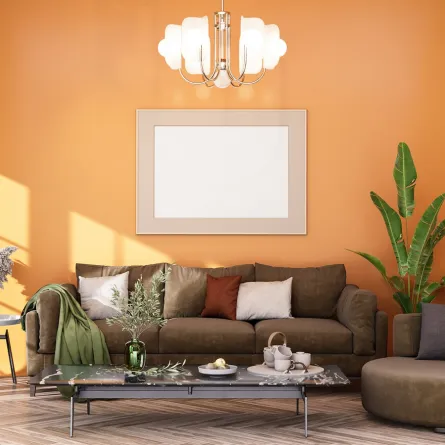 البرتقالي لون مشرق وجذاب